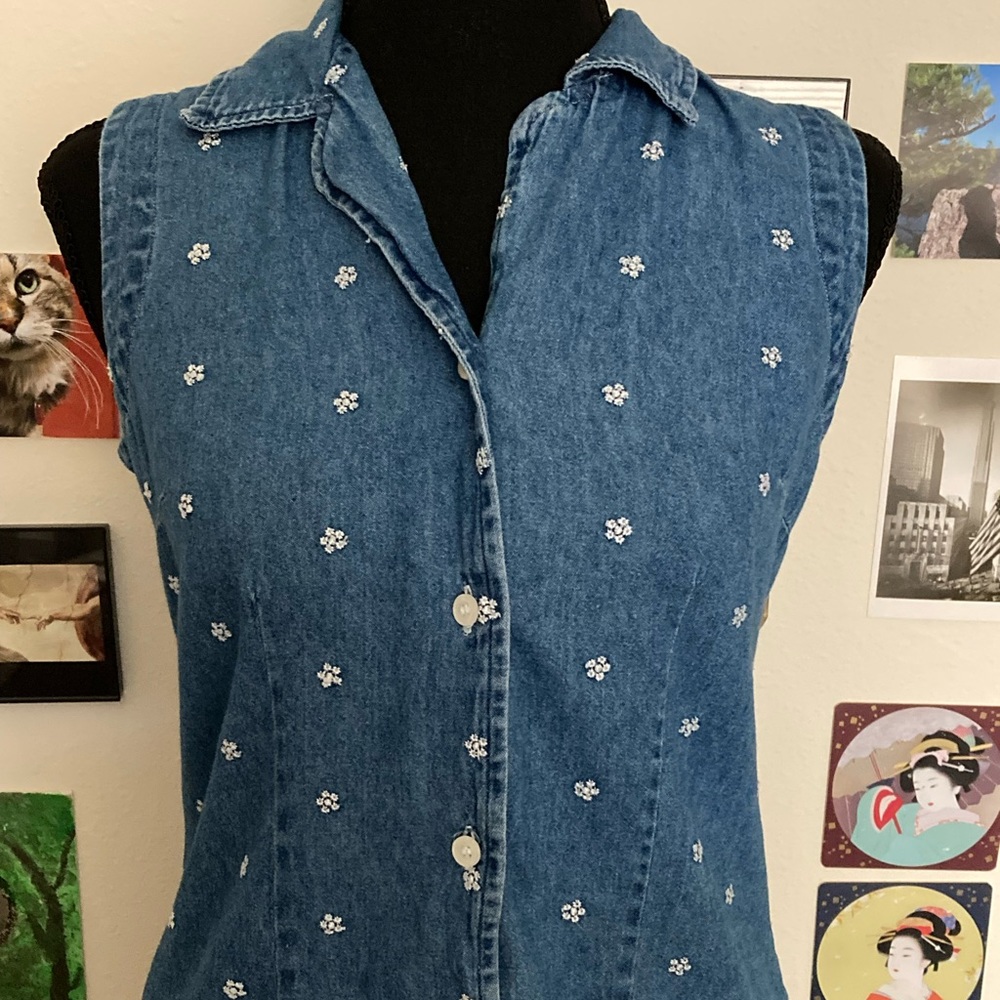 Vintage denim button down